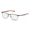 Lunettes de vue noires et orange foncé - Porsche Design