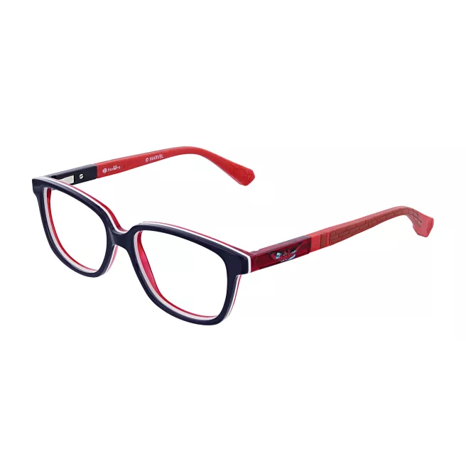 Lunettes de vue bleu marine et rouges - Spider-Man