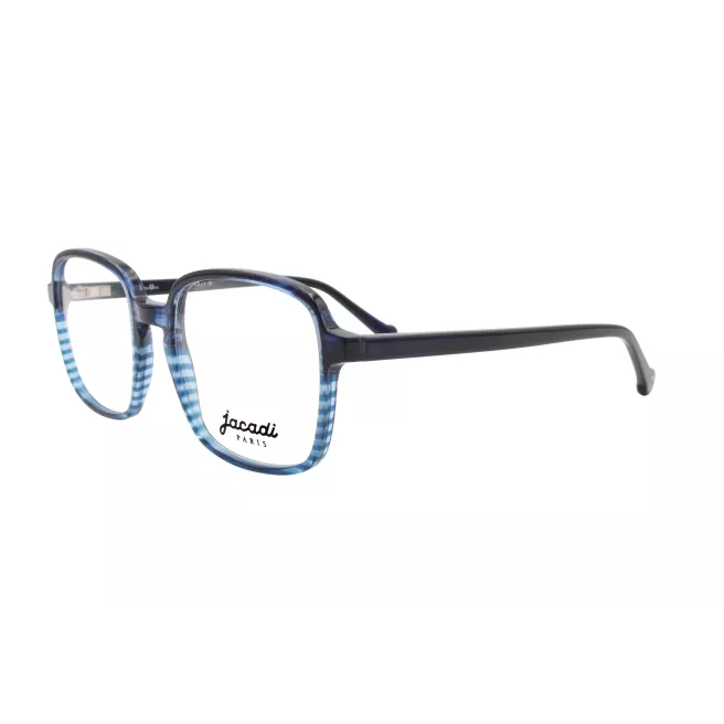 Lunettes de vue bleues à rayures - Jacadi