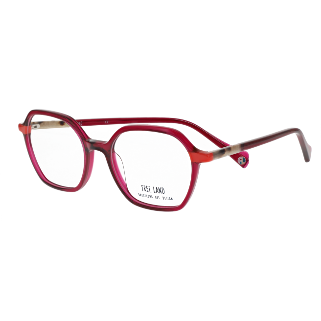 Lunettes de vue rouges - Free Land